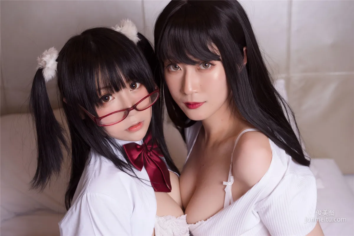 COSER白银81&摇摇乐《姐妹丝诱》 [COSPLAY福利] 写真集61