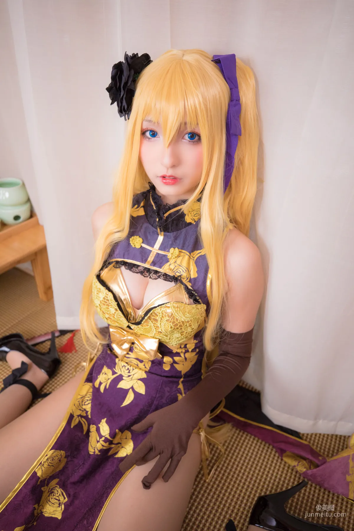 神楽坂真冬《艳娘幻梦谭 - 金莲》 [萝莉COSPLAY] 写真集44