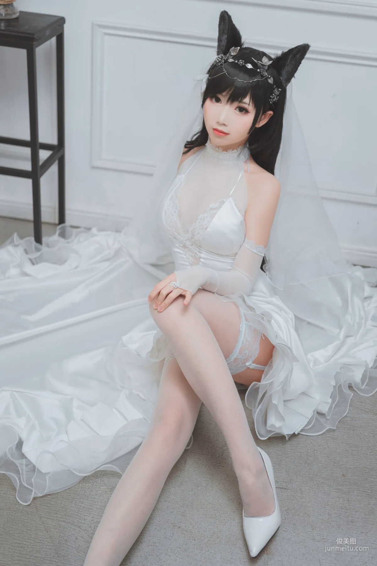 面饼仙儿《爱宕花嫁》 [福利COSPLAY] 写真集17