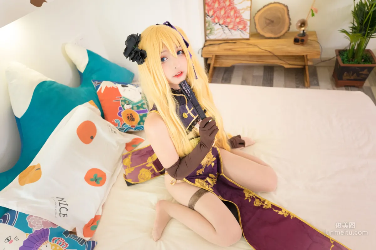 神楽坂真冬《艳娘幻梦谭 - 金莲》 [萝莉COSPLAY] 写真集74