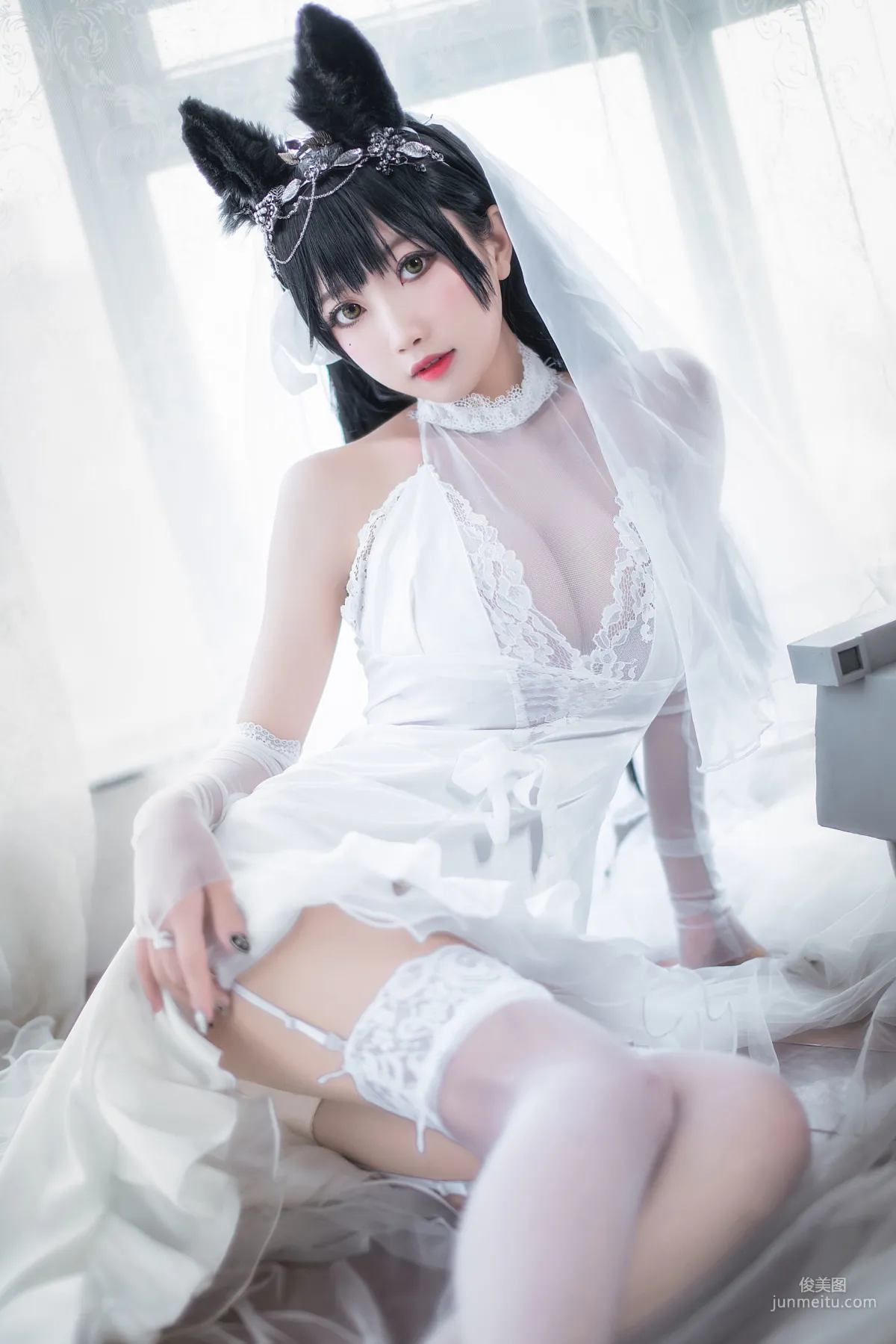 COSER鬼畜瑶《爱宕花嫁》 [COSPLAY福利] 写真集13