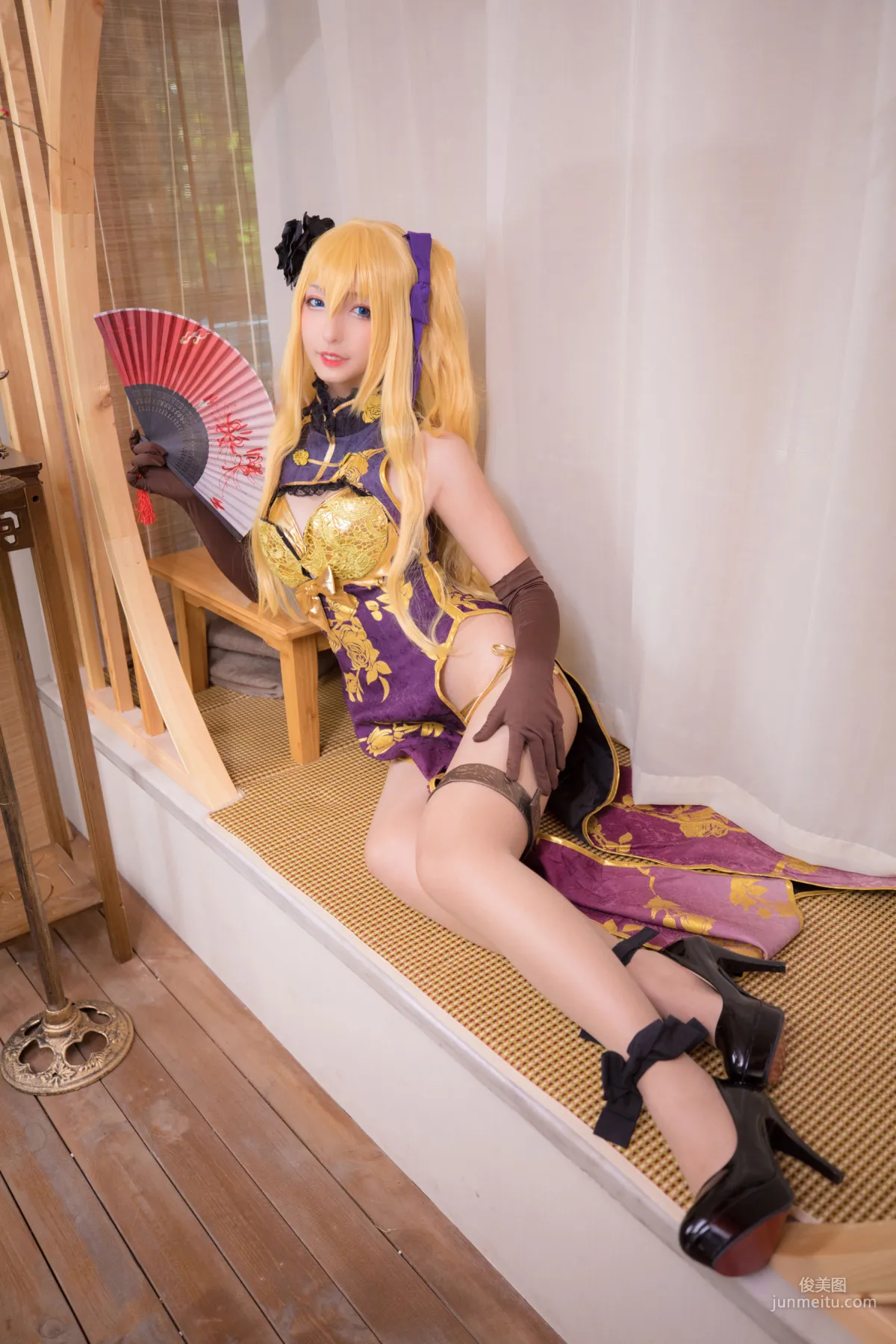 神楽坂真冬《艳娘幻梦谭 - 金莲》 [萝莉COSPLAY] 写真集30