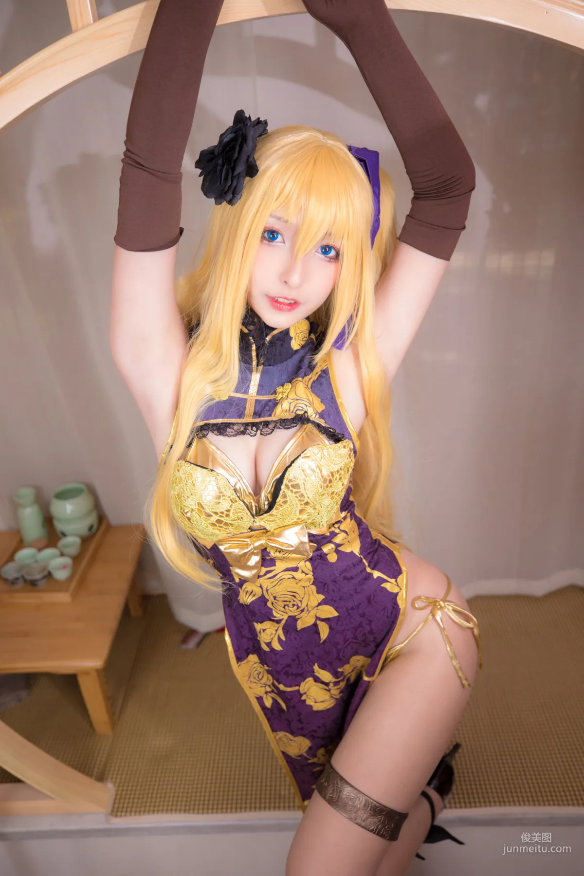 神楽坂真冬《艳娘幻梦谭 - 金莲》 [萝莉COSPLAY] 写真集62