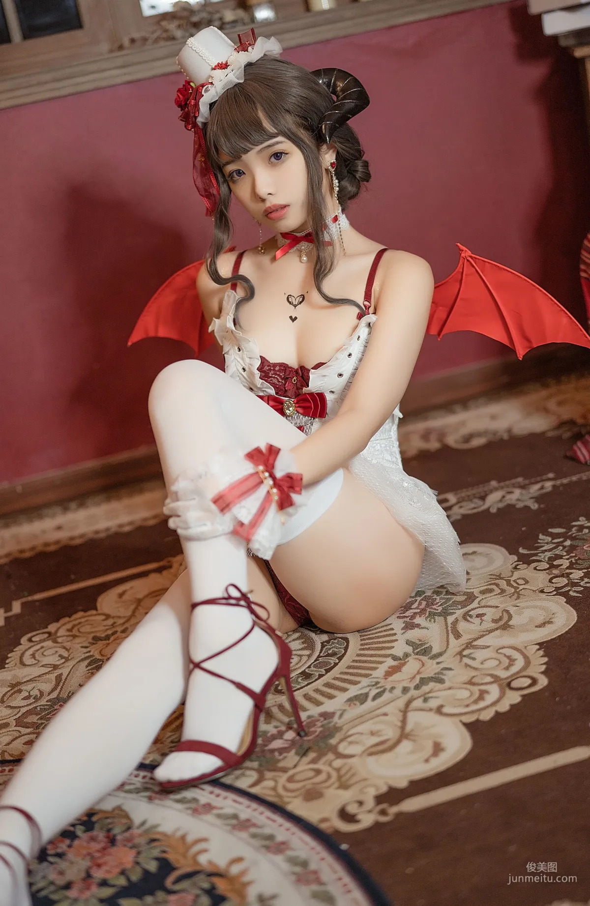 雯妹不讲道理《魅魔 Elegant devil》 [COSPLAY福利] 写真集27