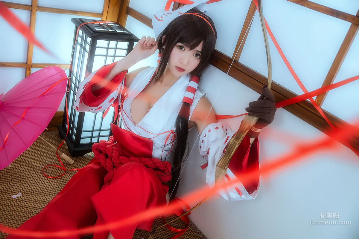 COSER鳗鱼霏儿 《巫女》 [COSPLAY福利] 写真集11