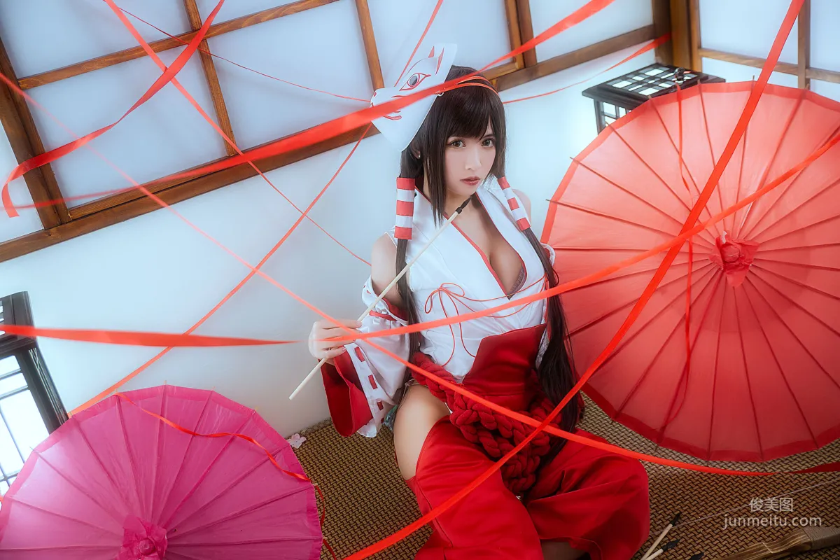 COSER鳗鱼霏儿 《巫女》 [COSPLAY福利] 写真集4