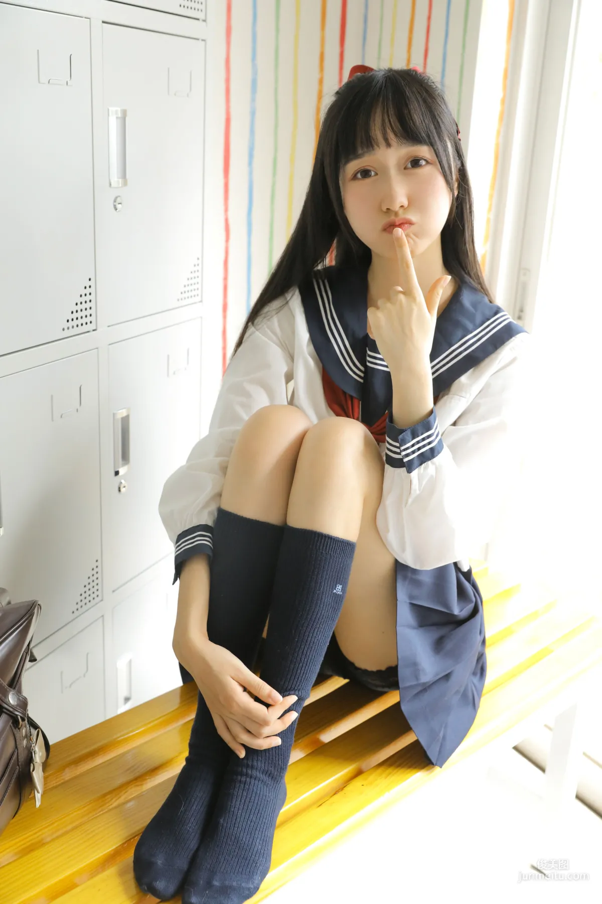 木绵绵OwO《绵相随 JK水手服》  [COSER美女] 写真集14