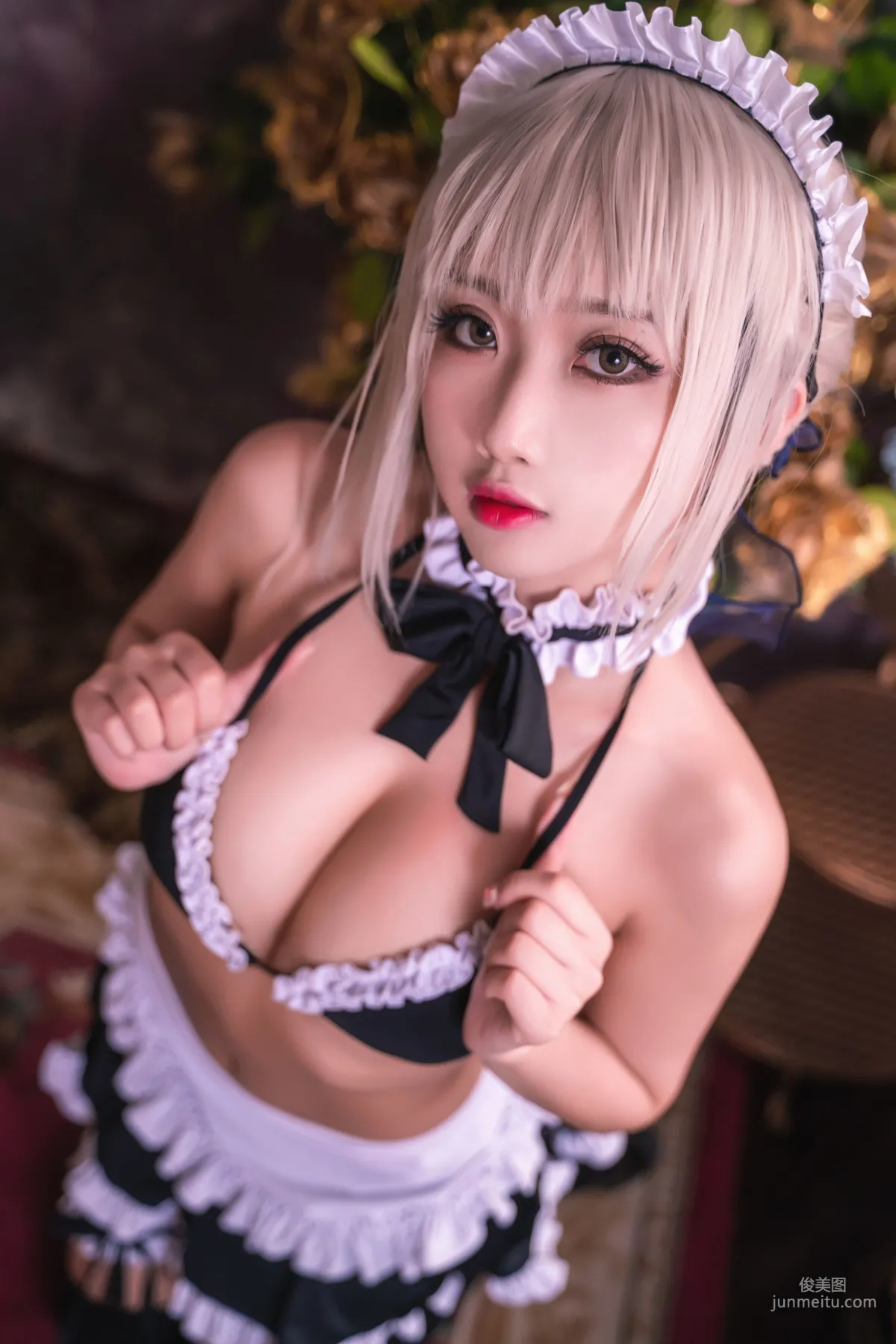 鬼畜瑶在不在w《黑丝女仆》  [COSPLAY福利] 写真集19