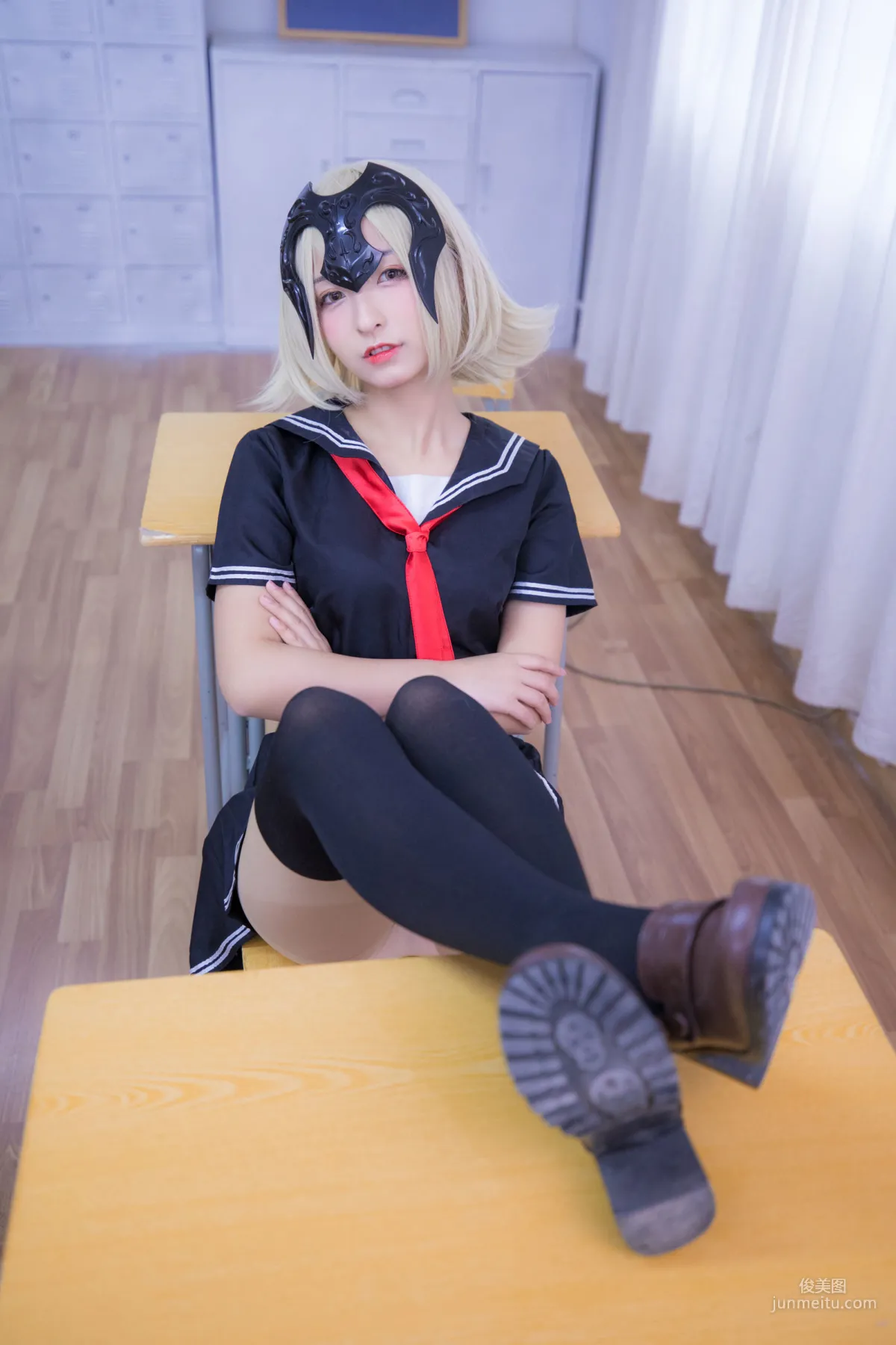 神楽坂真冬《放课后》 [萝莉COSPLAY] 写真集104