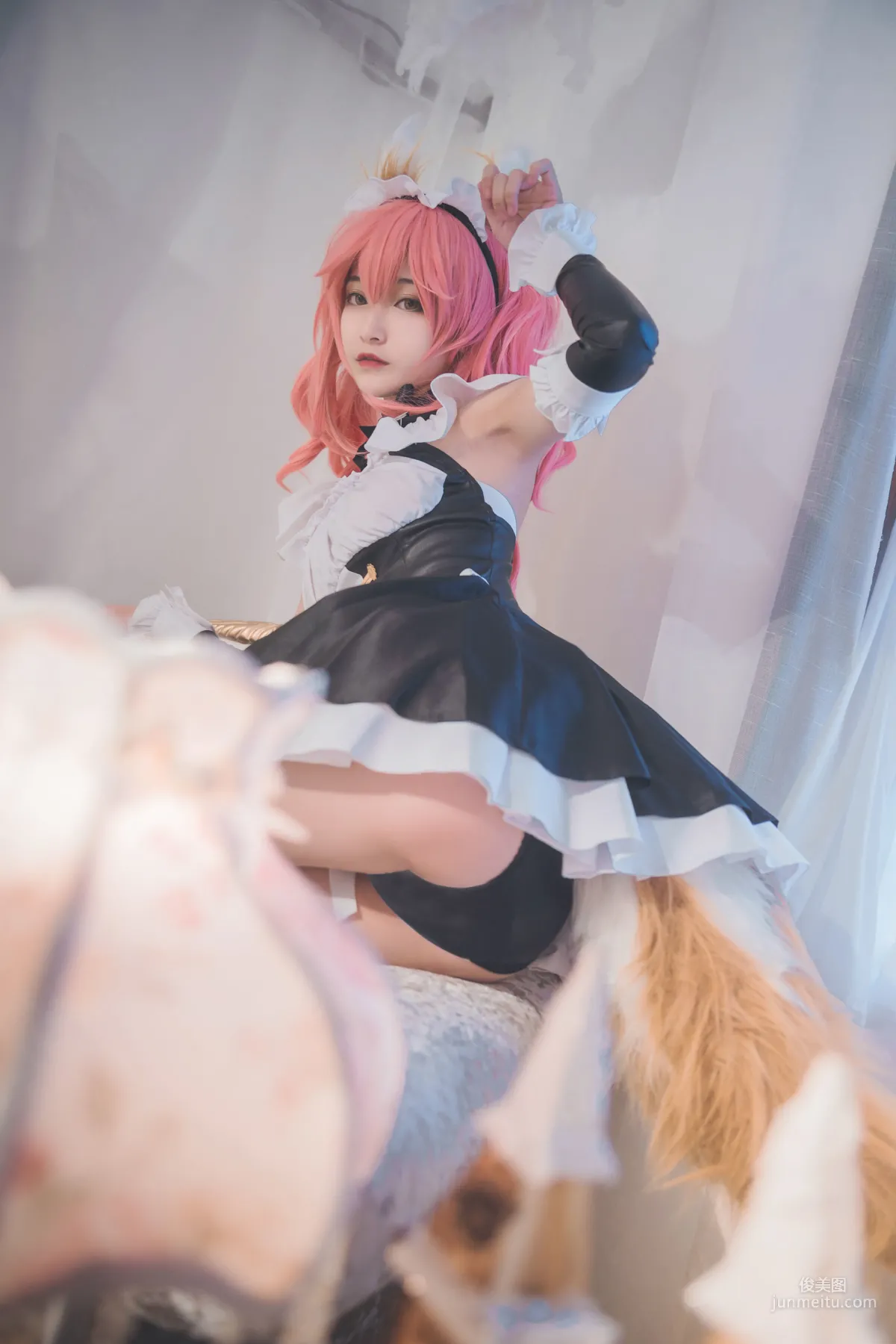 COSER鬼畜瑶 《玉藻前女仆》 [COSPLAY福利] 写真集17