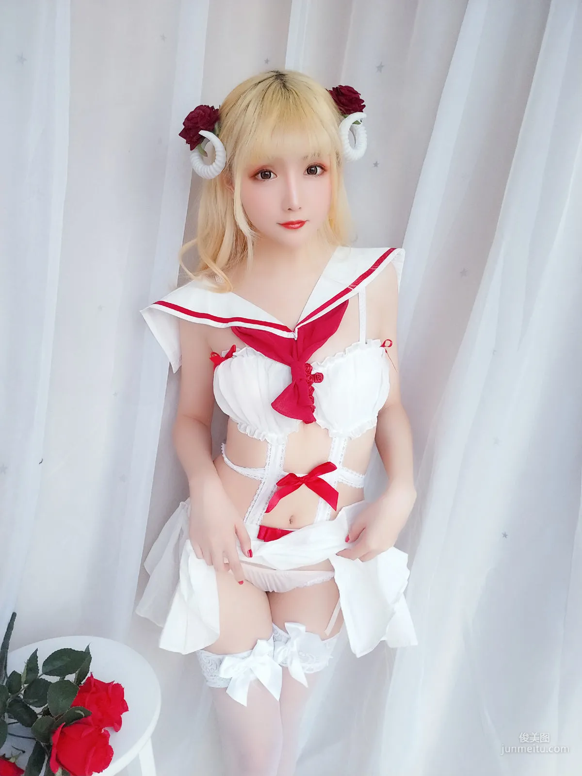 星之迟迟 《玫瑰月光包》 [福利COSPLAY] 写真集31