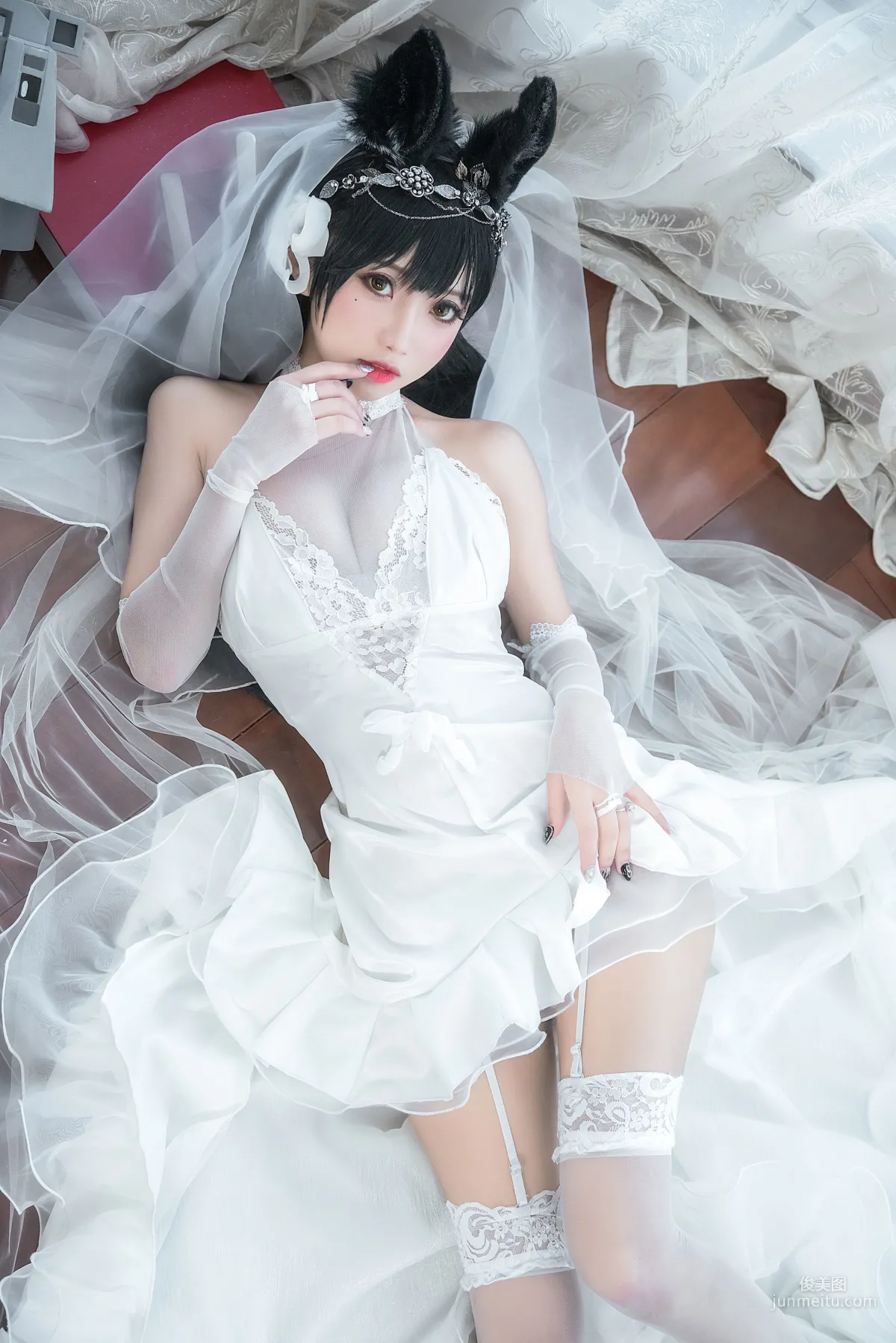 COSER鬼畜瑶《爱宕花嫁》 [COSPLAY福利] 写真集20