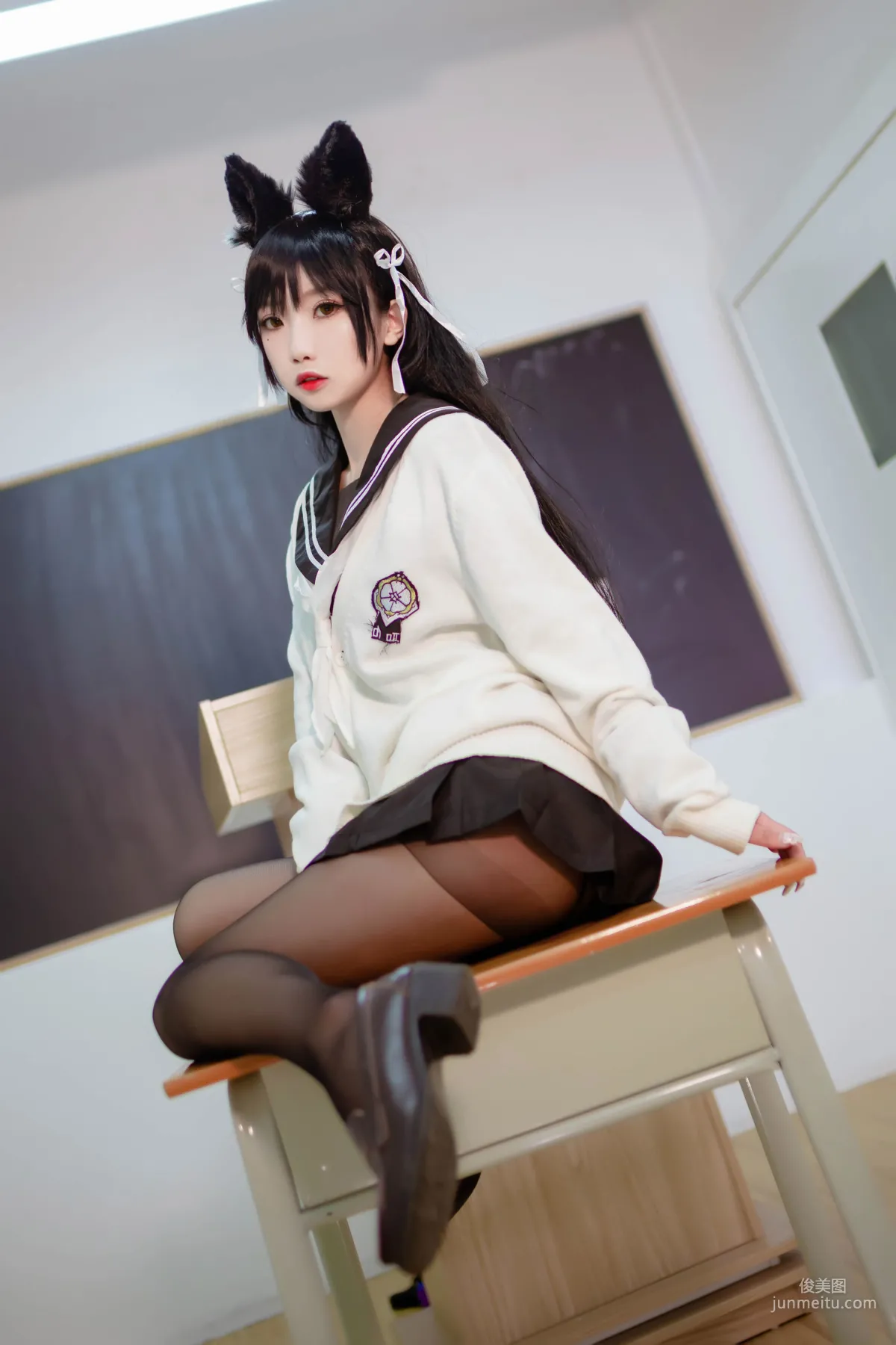 鬼畜瑶在不在w《JK制服》  [COSPLAY福利] 写真集13