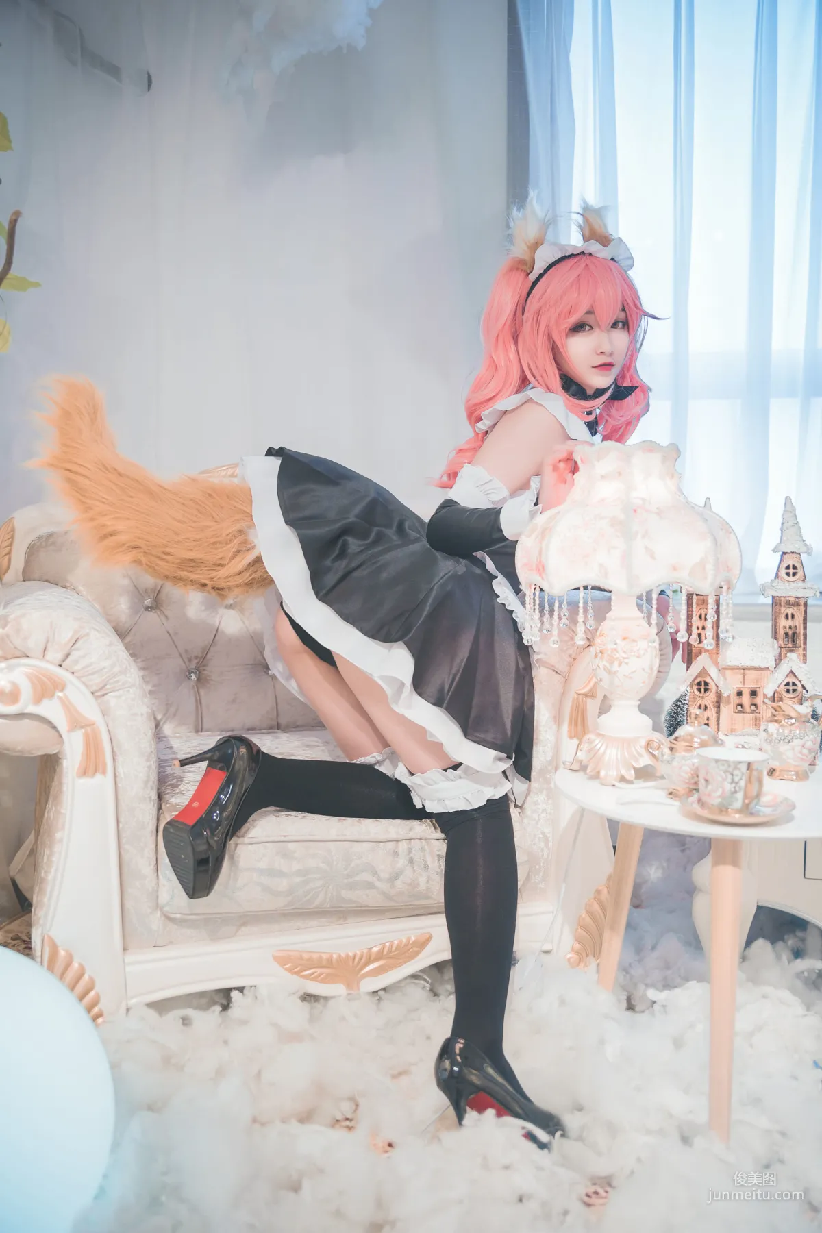 COSER鬼畜瑶 《玉藻前女仆》 [COSPLAY福利] 写真集11