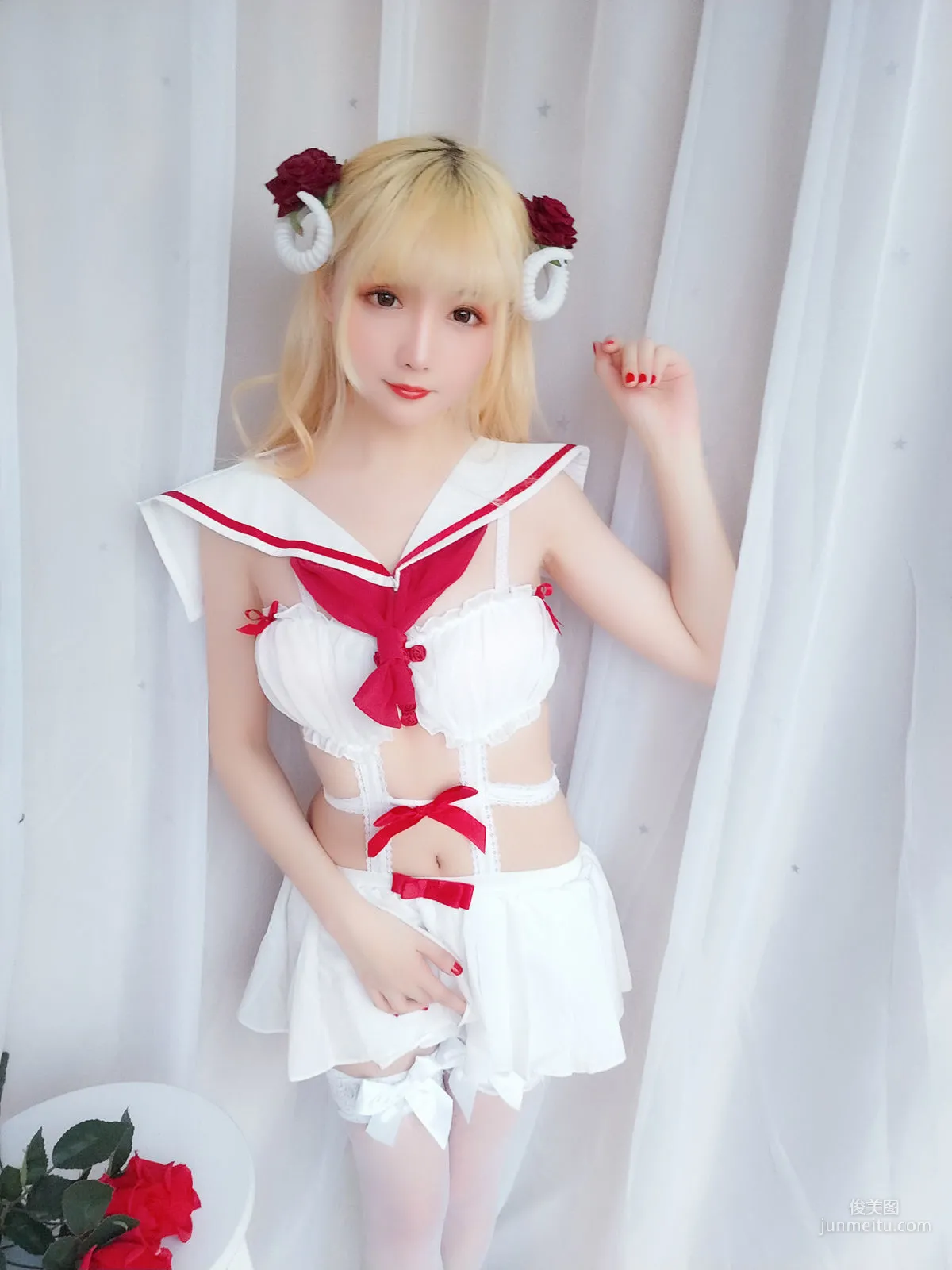 星之迟迟 《玫瑰月光包》 [福利COSPLAY] 写真集29