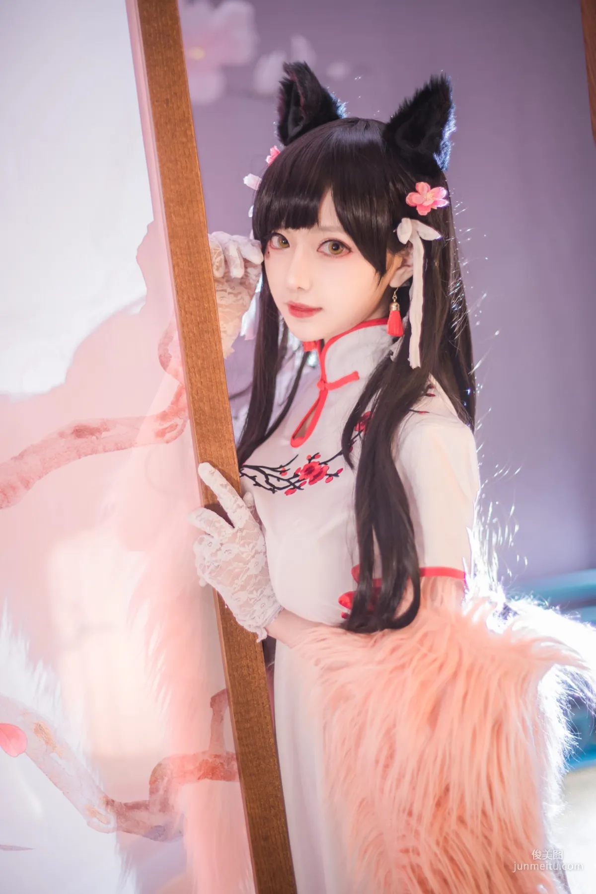 Shika小鹿鹿《爱宕旗袍》 [COSPLAY福利] 写真集19