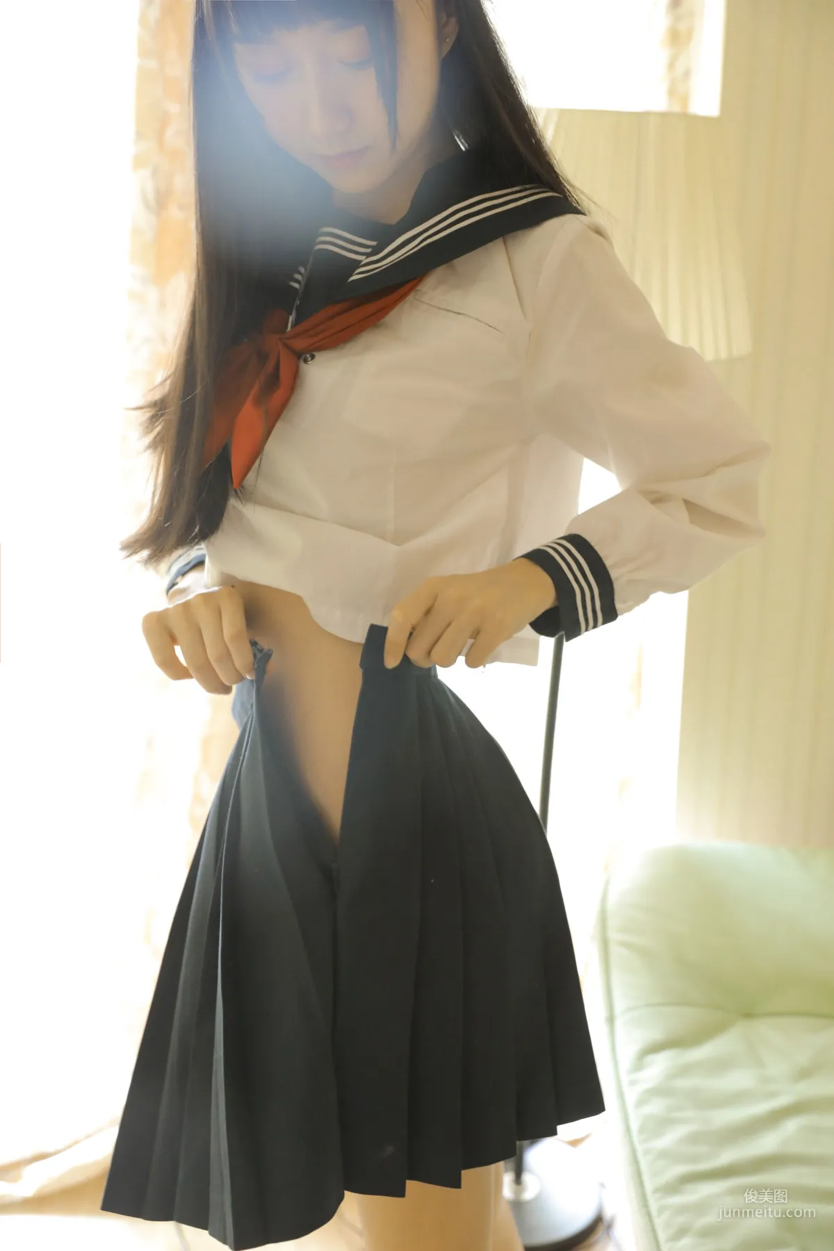 木绵绵OwO《绵相随 JK水手服》  [COSER美女] 写真集21