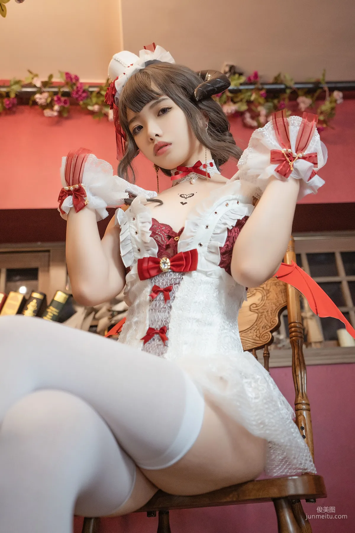 雯妹不讲道理《魅魔 Elegant devil》 [COSPLAY福利] 写真集13