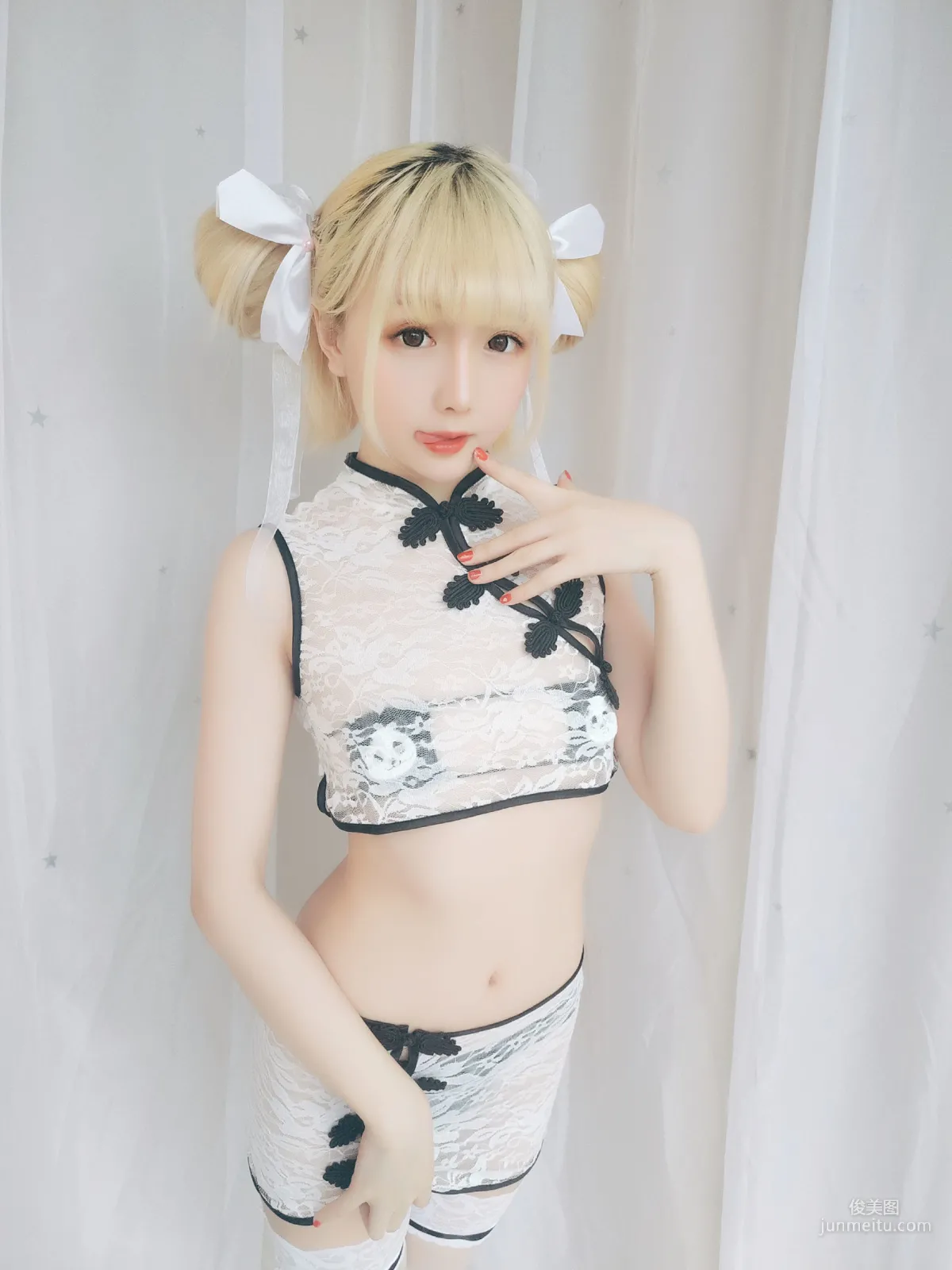 星之迟迟 《熊猫旗袍》 [福利COSPLAY] 写真集44