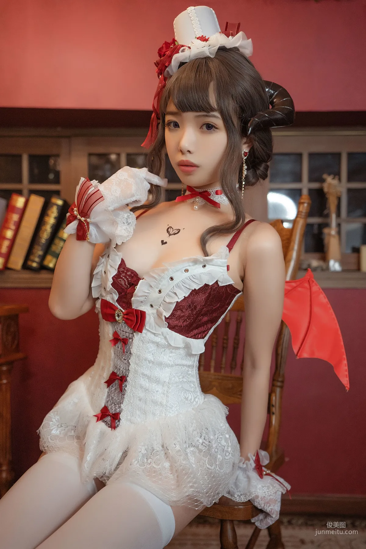 雯妹不讲道理《魅魔 Elegant devil》 [COSPLAY福利] 写真集12