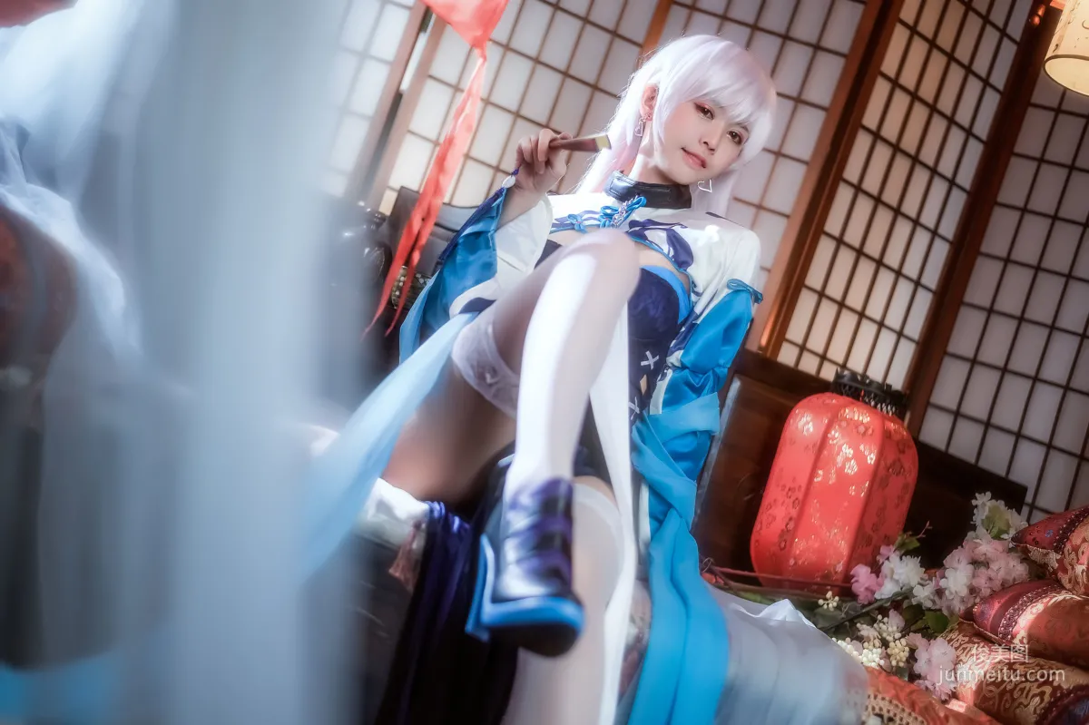 鳗鱼霏儿《碧蓝华裳 贝姐》  [COSPLAY美女] 写真集2