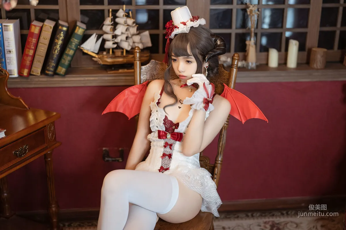 雯妹不讲道理《魅魔 Elegant devil》 [COSPLAY福利] 写真集17