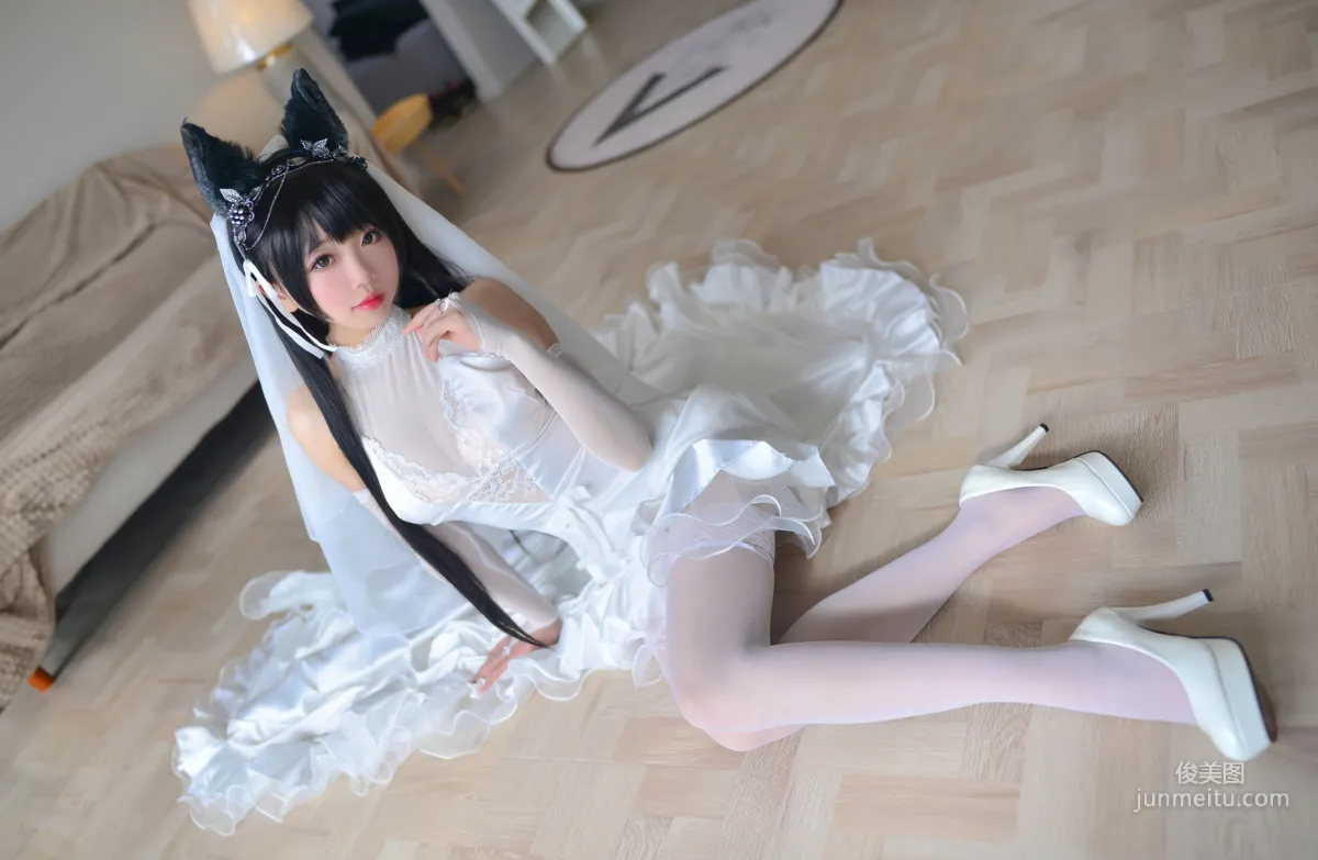 雪琪SAMA《爱宕婚纱》 [福利COSPLAY] 写真集8