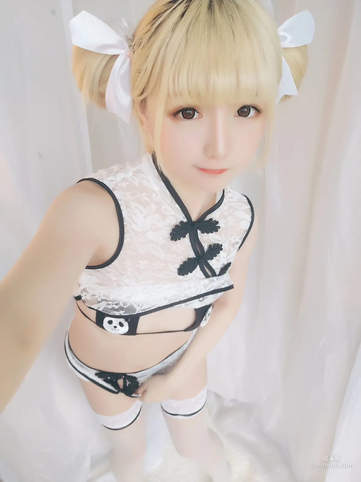 星之迟迟 《熊猫旗袍》 [福利COSPLAY] 写真集46