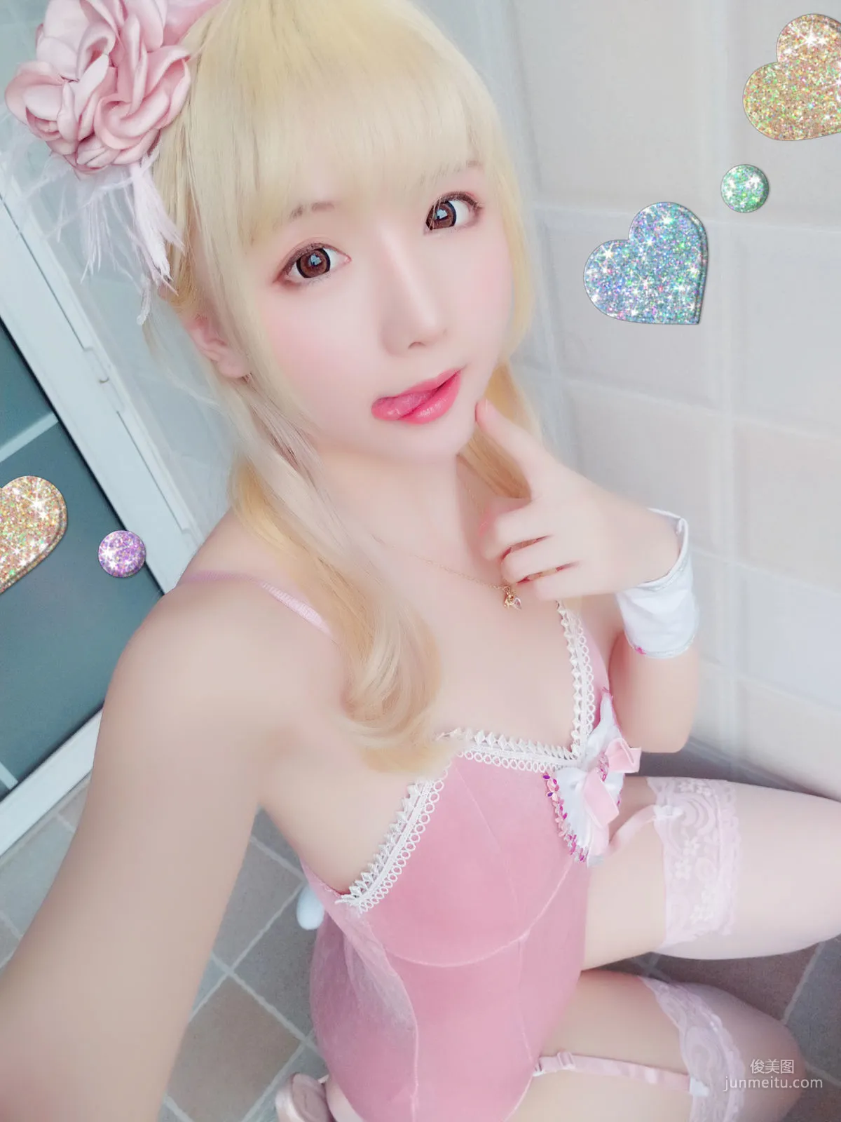 星之迟迟《粉红泡泡包》 [COSPLAY美女] 写真集28