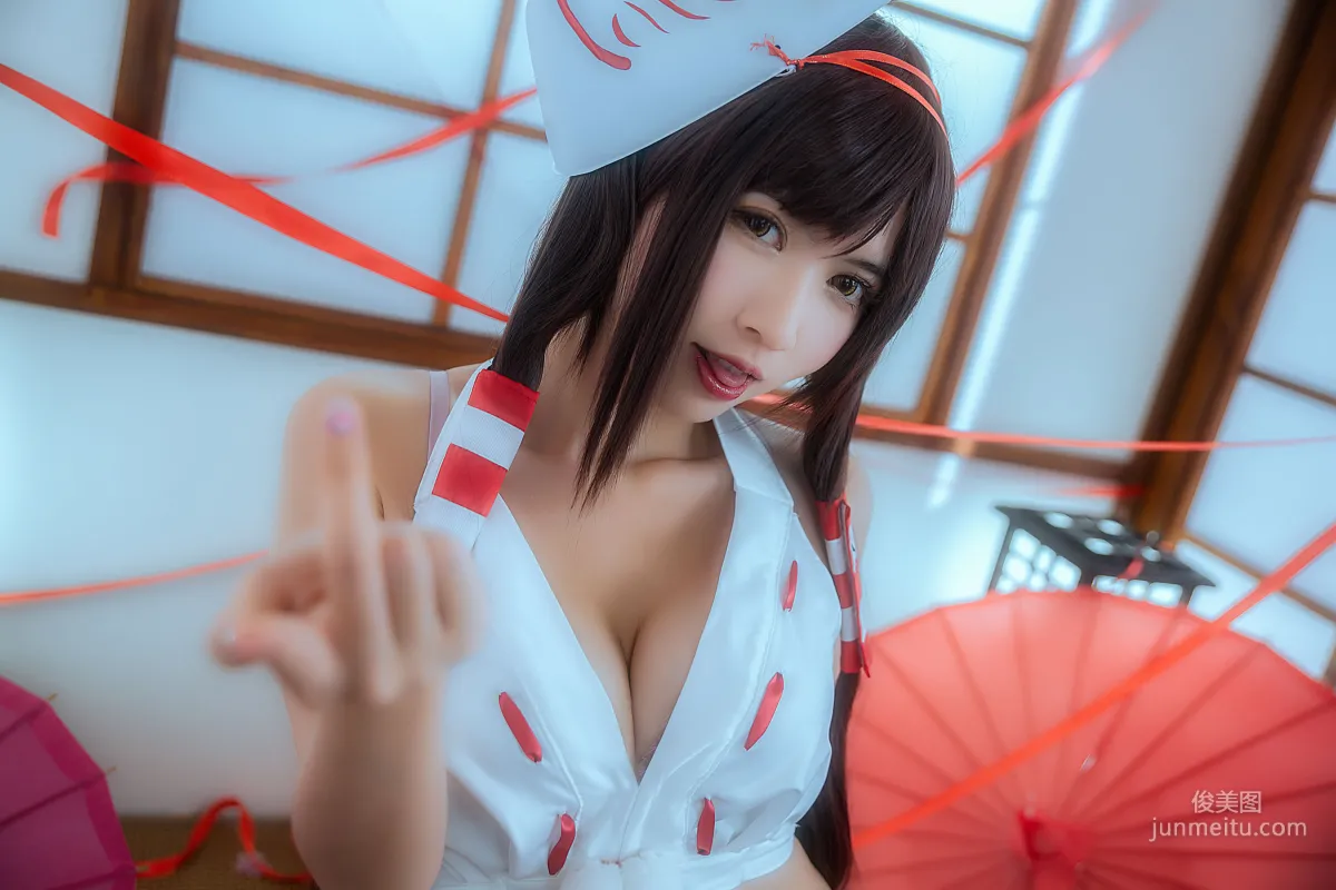 COSER鳗鱼霏儿 《巫女》 [COSPLAY福利] 写真集14