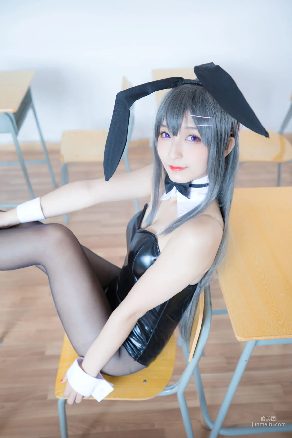 COSER神楽坂真冬《樱岛麻衣》  [福利COSPLAY] 写真集36