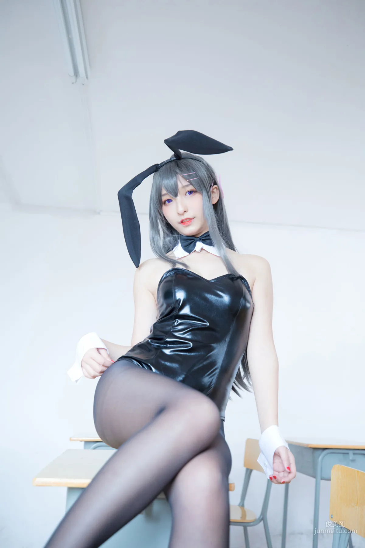 COSER神楽坂真冬《樱岛麻衣》  [福利COSPLAY] 写真集23