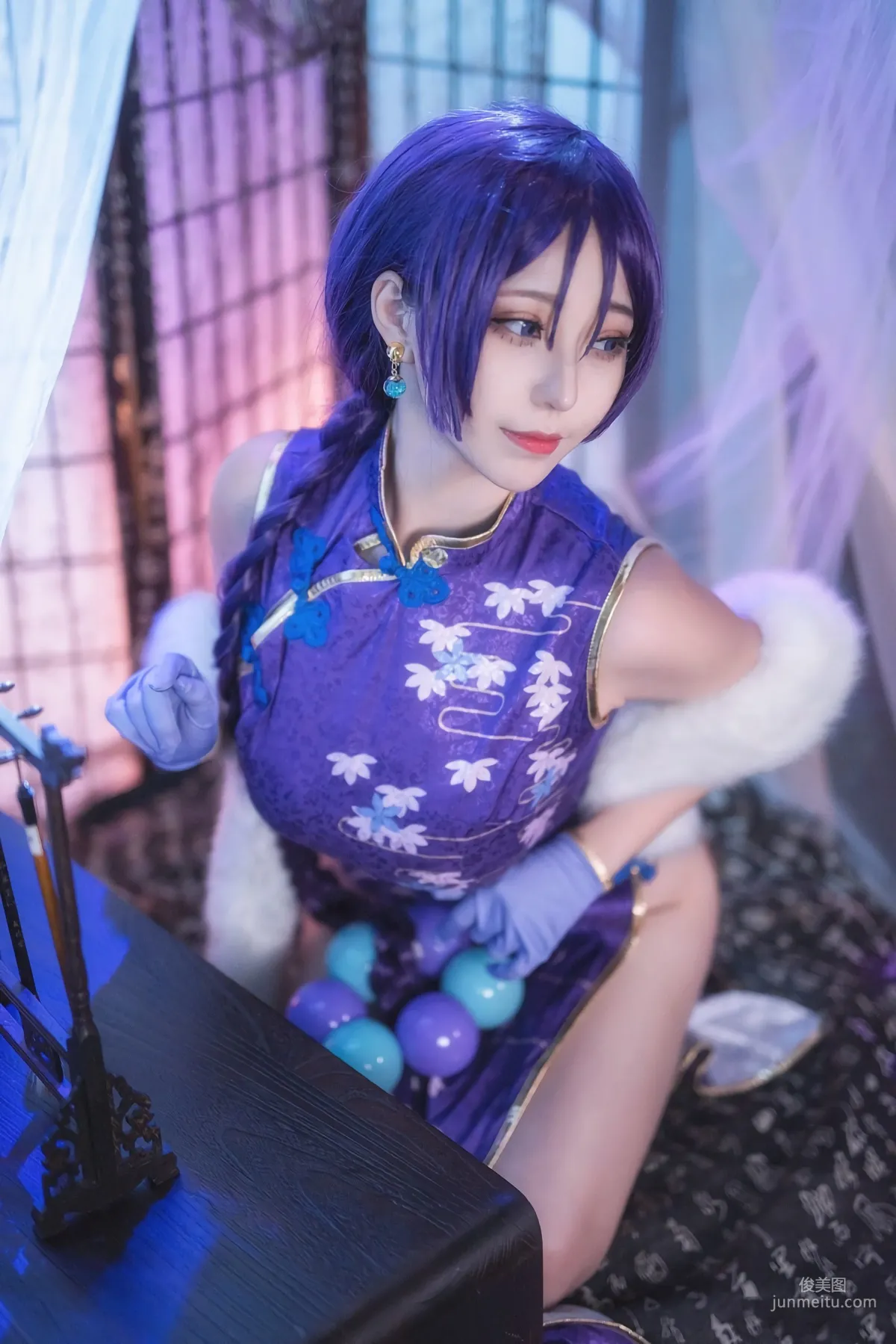 萌妹菌烨tako《FGO奶光旗袍》  [COSPLAY福利] 写真集4