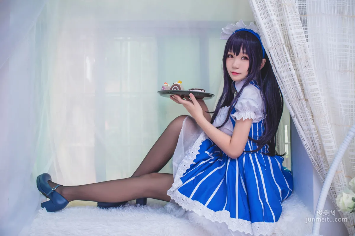 白金Saki《女仆》[COSPLAY福利] 写真集3