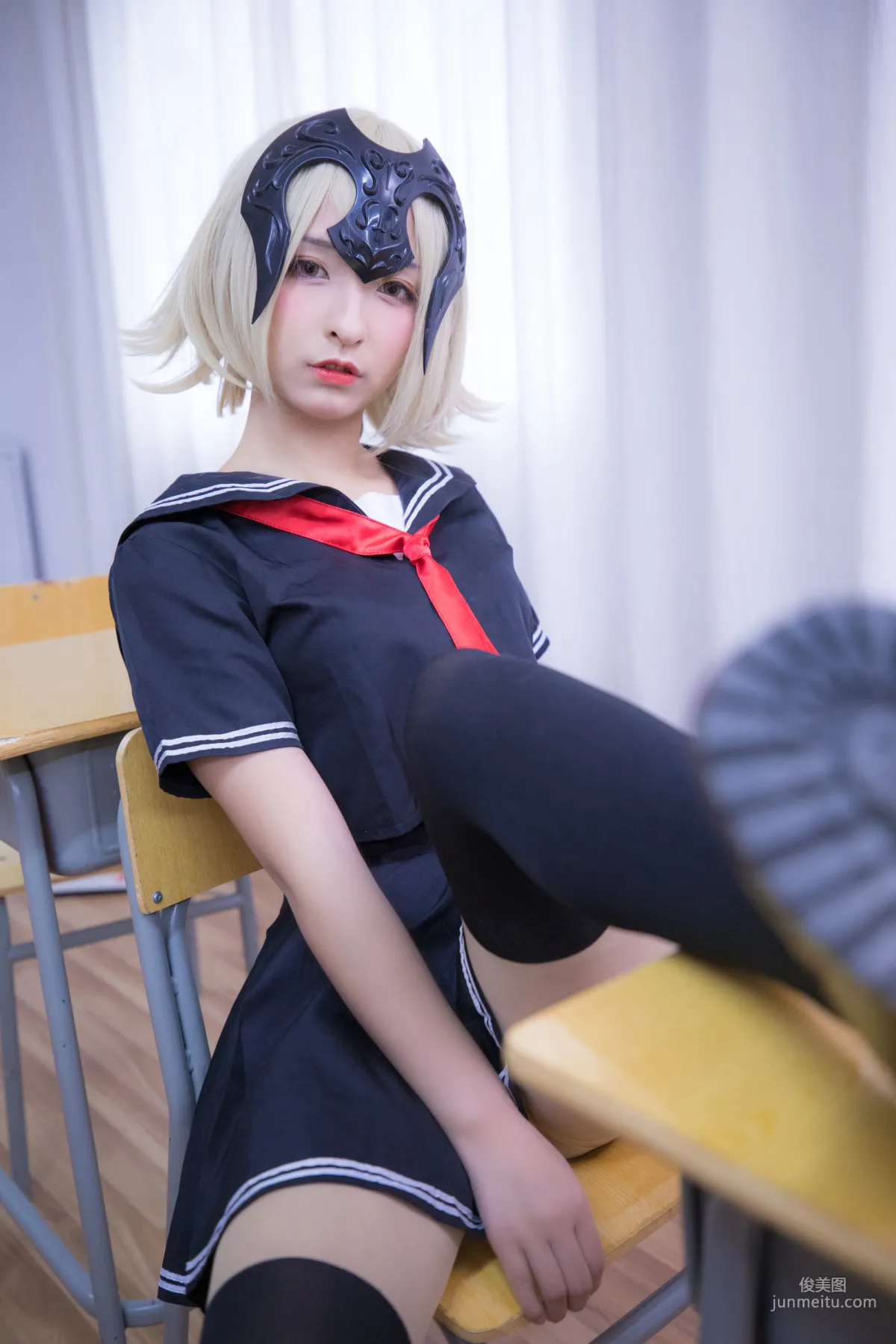 神楽坂真冬《放课后》 [萝莉COSPLAY] 写真集103