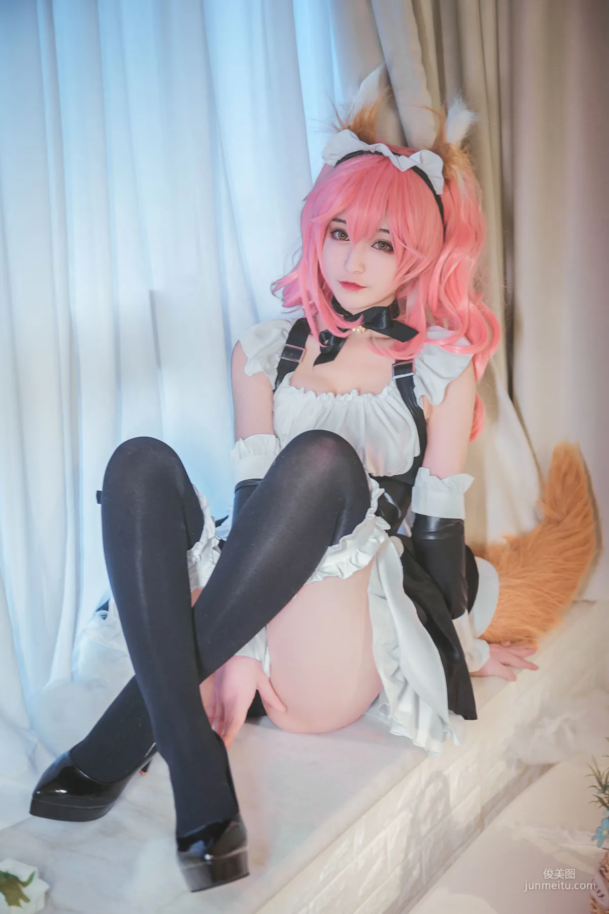 COSER鬼畜瑶 《玉藻前女仆》 [COSPLAY福利] 写真集27