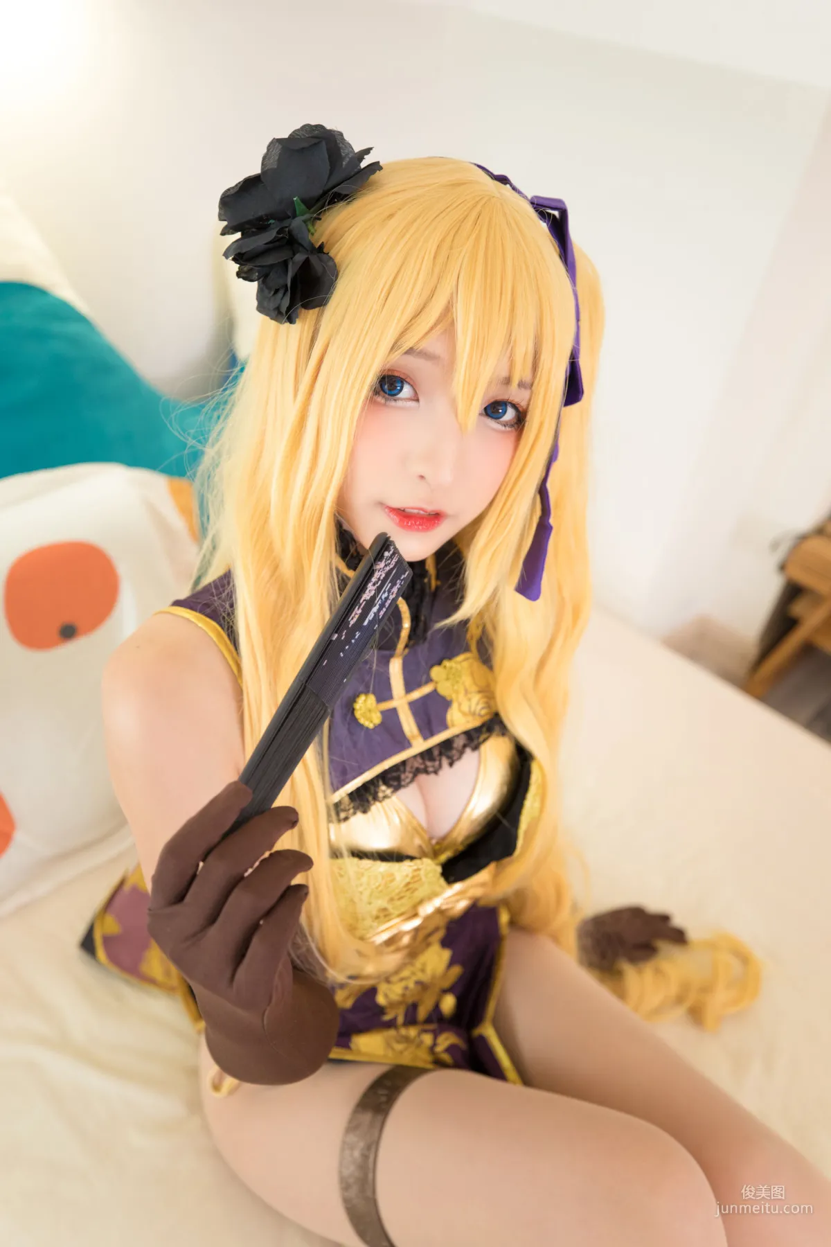 神楽坂真冬《艳娘幻梦谭 - 金莲》 [萝莉COSPLAY] 写真集68