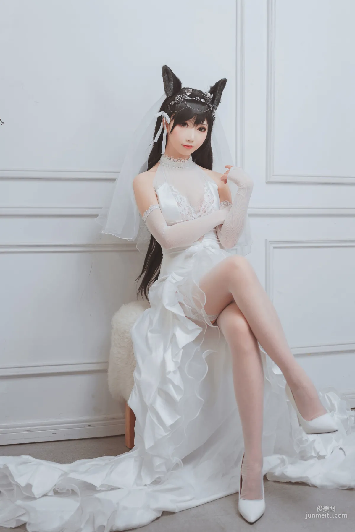 面饼仙儿《爱宕花嫁》 [福利COSPLAY] 写真集11