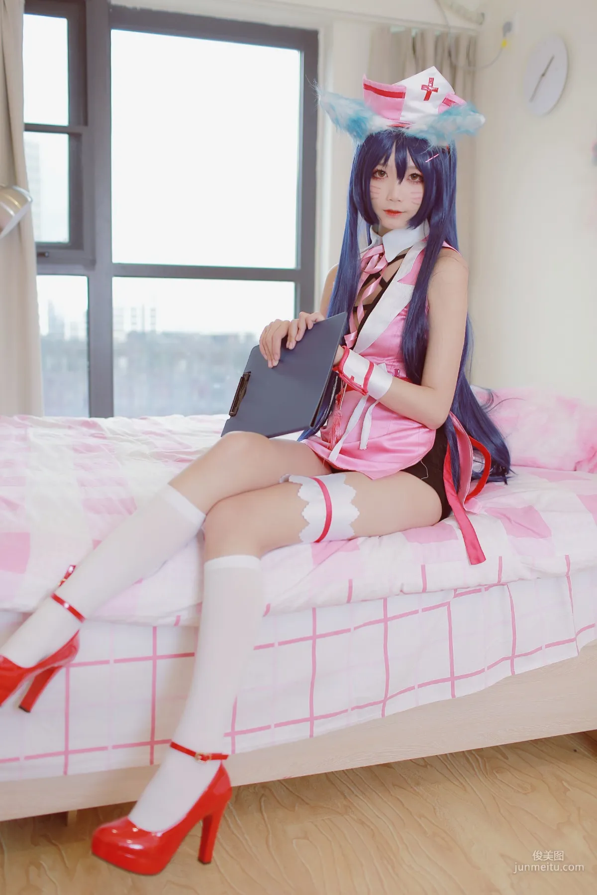 清纯少女五更百鬼《阿狸护士服》 [COSPLAY美女] 写真集12