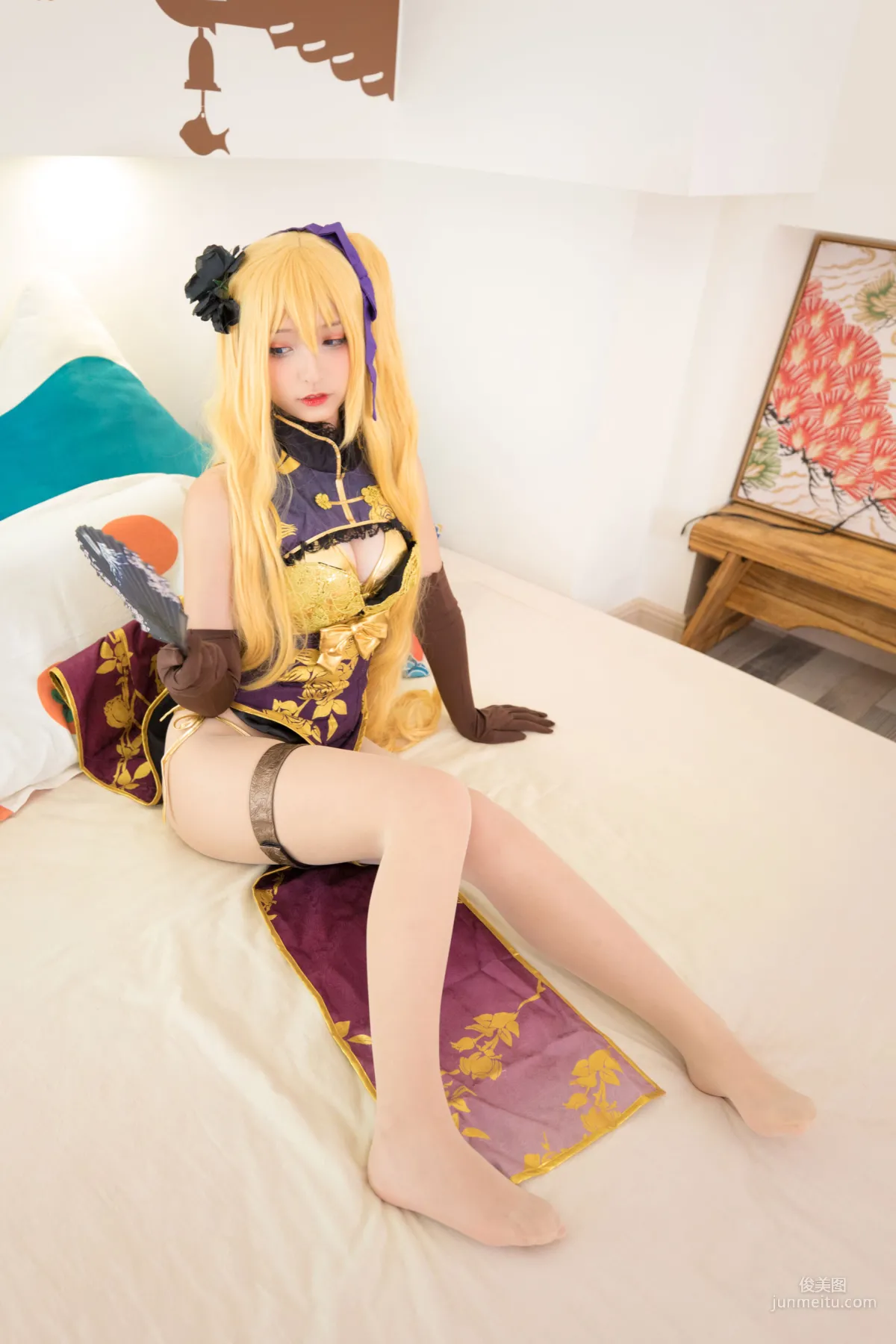 神楽坂真冬《艳娘幻梦谭 - 金莲》 [萝莉COSPLAY] 写真集66