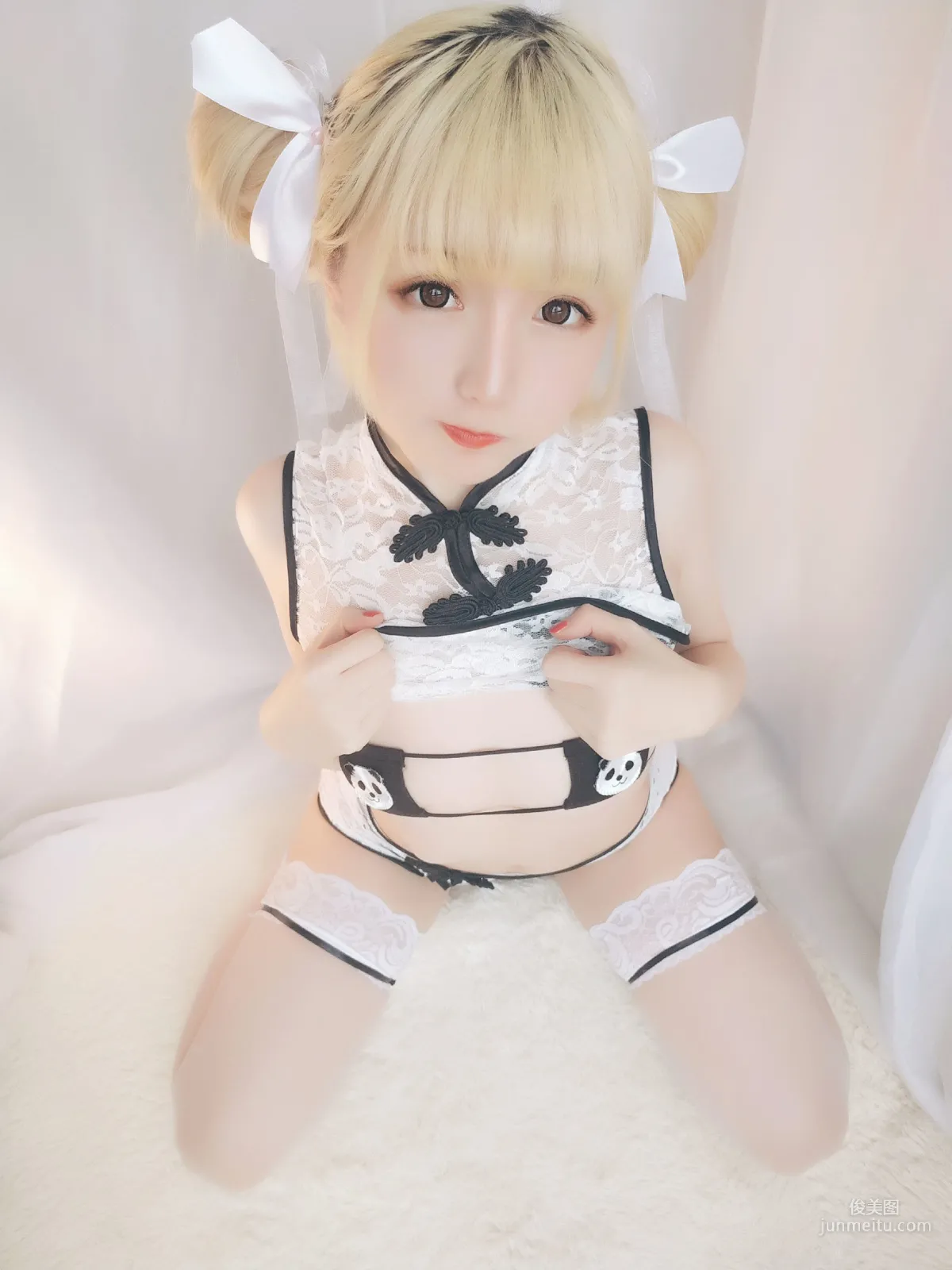 星之迟迟 《熊猫旗袍》 [福利COSPLAY] 写真集23