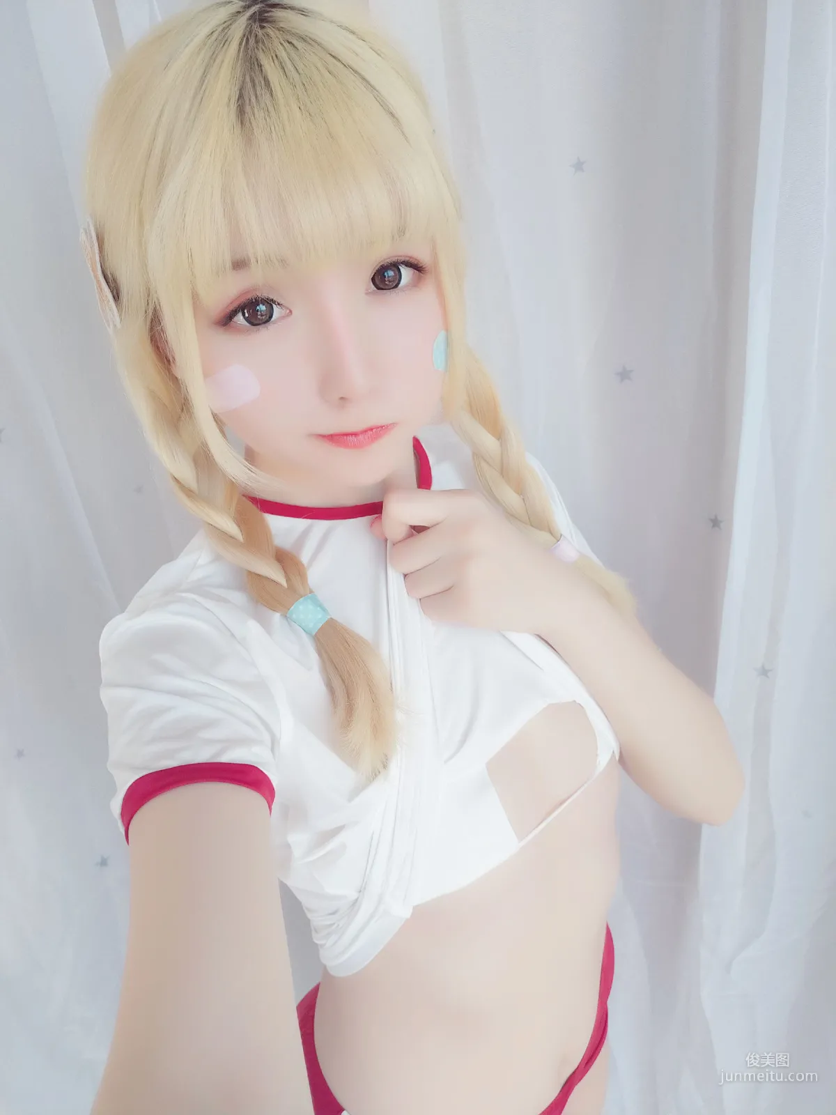 星之迟迟 《弱气学园包》  [福利COSPLAY] 写真集56