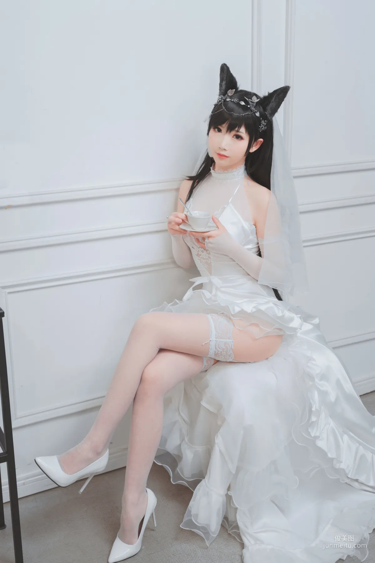 面饼仙儿《爱宕花嫁》 [福利COSPLAY] 写真集22