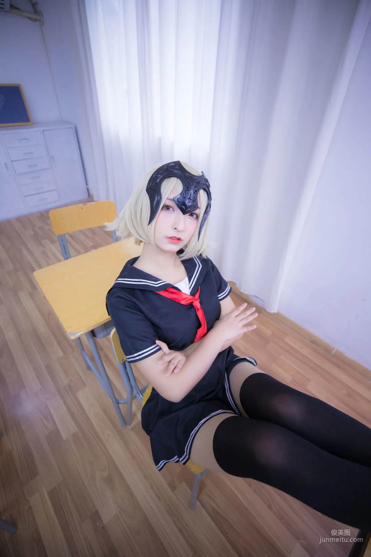 神楽坂真冬《放课后》 [萝莉COSPLAY] 写真集109