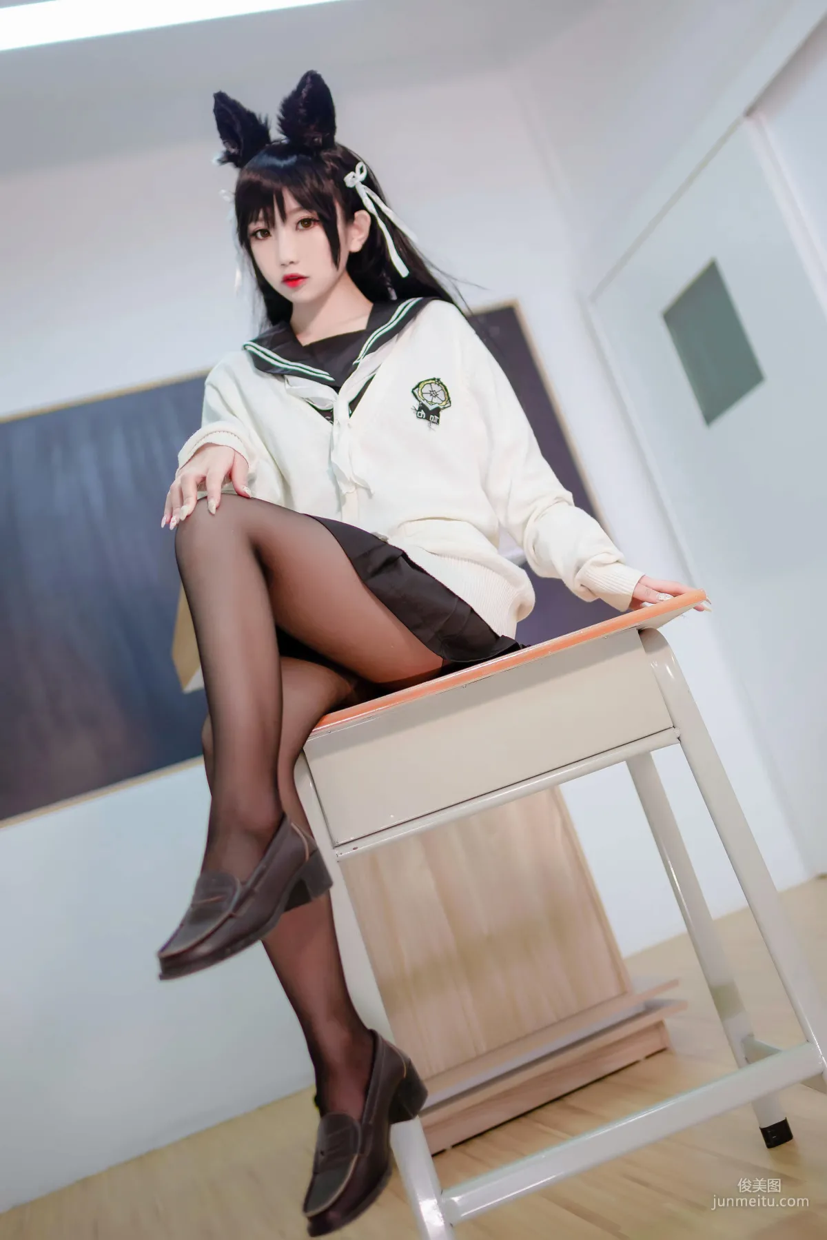 鬼畜瑶在不在w《JK制服》  [COSPLAY福利] 写真集11