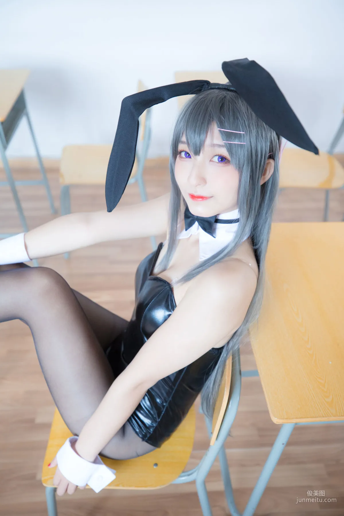 COSER神楽坂真冬《樱岛麻衣》  [福利COSPLAY] 写真集37