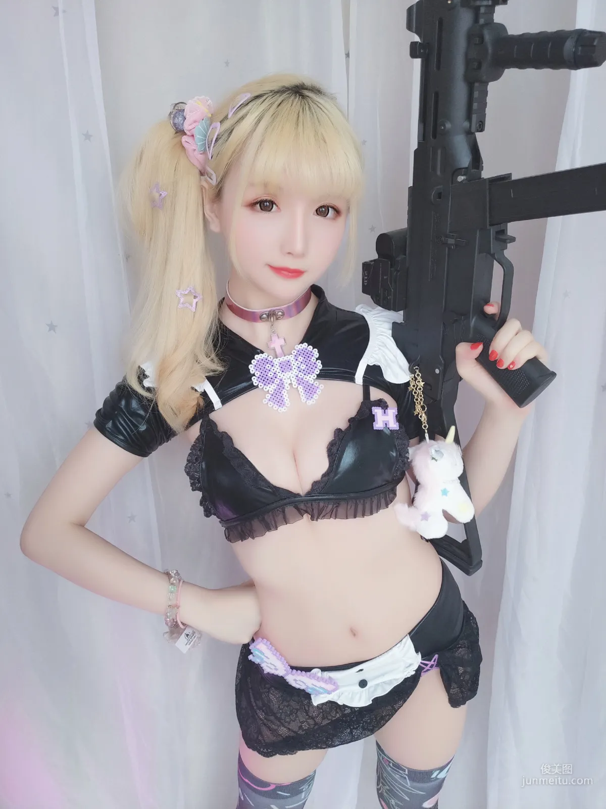 星之迟迟 《战斗妹抖》  [福利COSPLAY] 写真集23