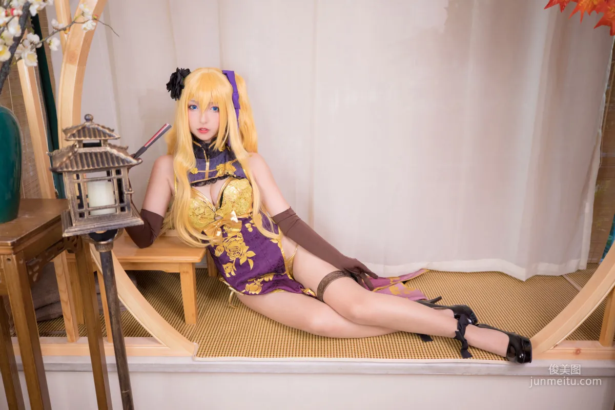 神楽坂真冬《艳娘幻梦谭 - 金莲》 [萝莉COSPLAY] 写真集28