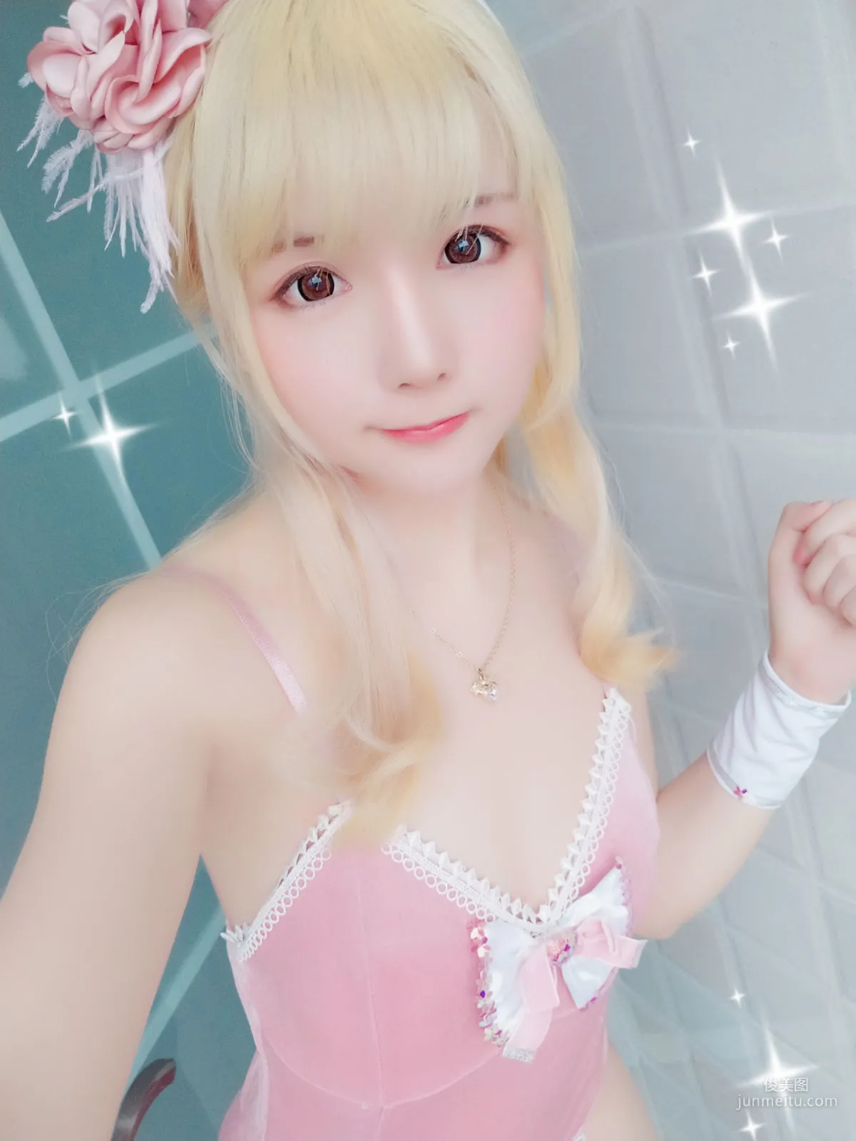 星之迟迟《粉红泡泡包》 [COSPLAY美女] 写真集22