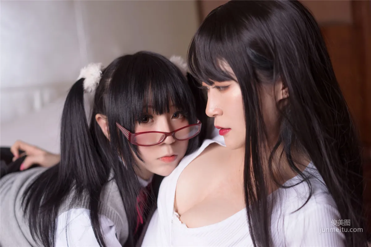 COSER白银81&摇摇乐《姐妹丝诱》 [COSPLAY福利] 写真集50